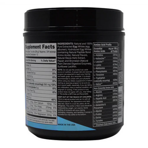 Healthy 'n Fit, 100% Egg Protein Powder, Vanilla, 12 Oz - Image 2