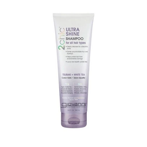 Giovanni Cosmetics, 2Chic Ultra-Shine Shampoo Tsubaki + White Tea, 8.5 Oz