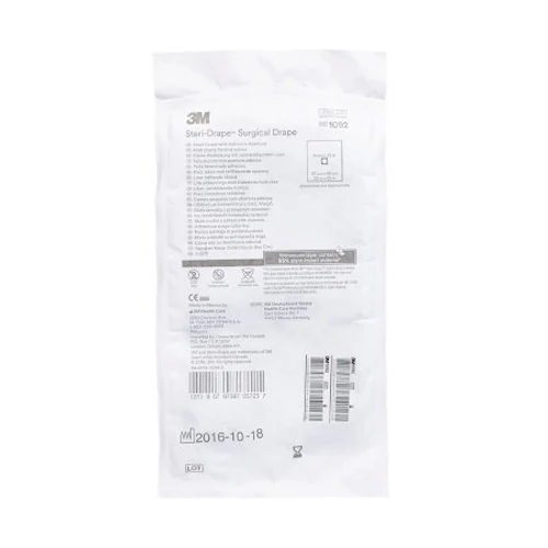 3M, Steri-Drape Small Drape with Aperture 22 x 25 Inch, Box Of 25