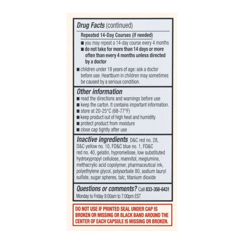 Foster And Thrive, Acid Reducer Lansoprazole Delayed-Release, 15 Mg, 14 Caps - Image 2