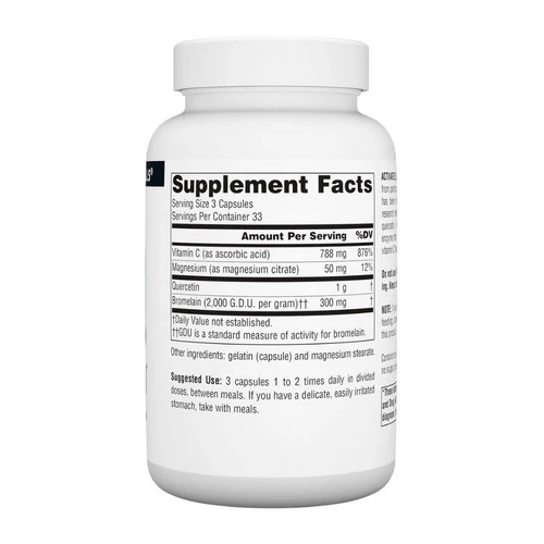 Source Naturals, Activated Quercetin Capsule, 100 Caps - Image 2
