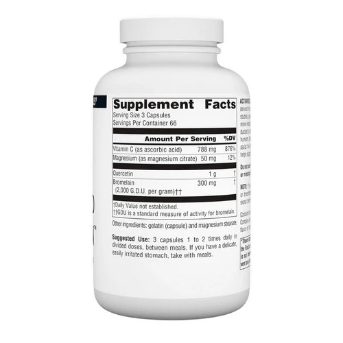 Source Naturals, Activated Quercetin Capsule, 200 Caps - Image 2