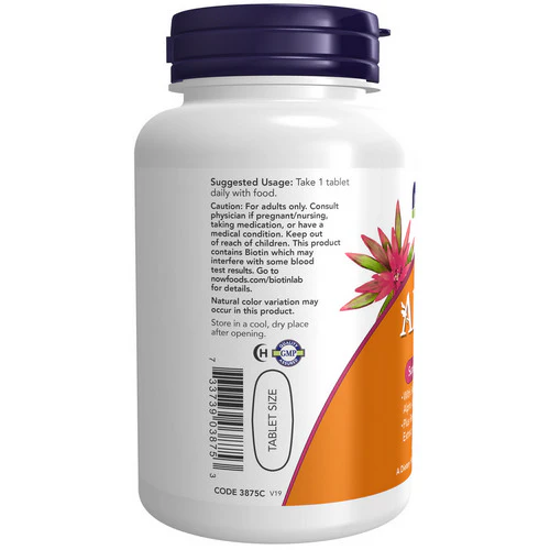 Now Foods, ADAM Men's Multiple Vitamin, Superior 60 Tabs - Image 3