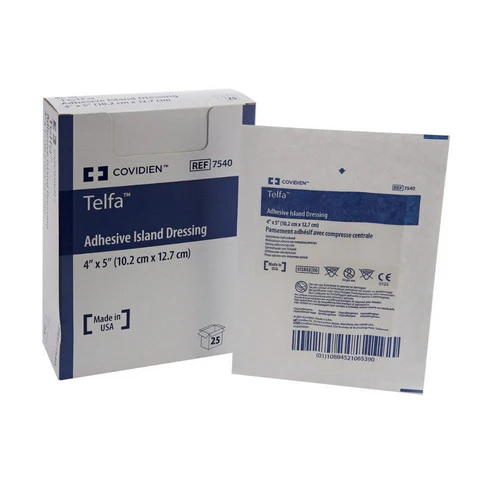 Cardinal, Island Dressing 4 X 5 Inch Rectangle Sterile 7540, Count of 1