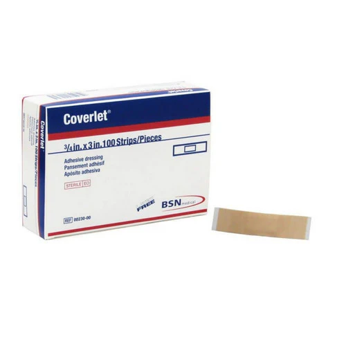 Coverlet, Adhesive Dressing Strips 3/4 Inch X 3 Inch, 100 Count - Image 2
