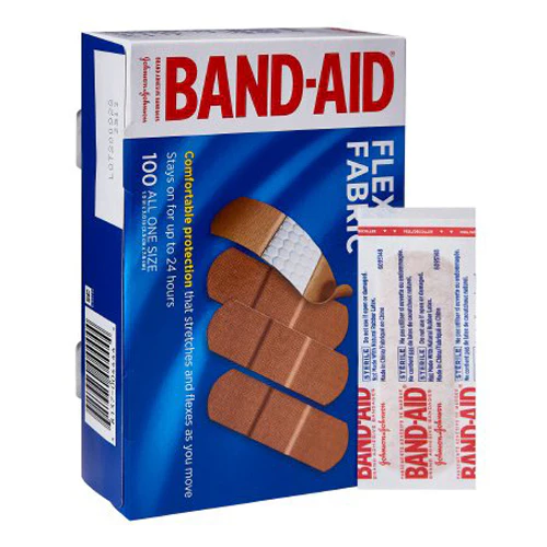 Band-Aid, Adhesive Strip Band-Aid, Box Of 100