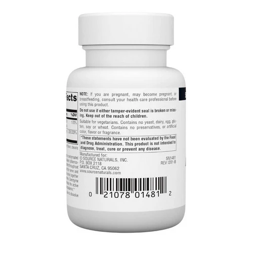Source Naturals, Advanced B-12 Complex, 60 Tabs - Image 3
