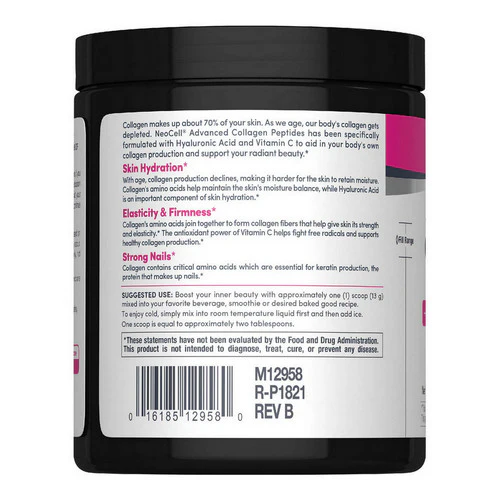 Neocell Laboratories, Advanced Collagen Peptides Grass Fed Plus, 6.46 Oz - Image 3