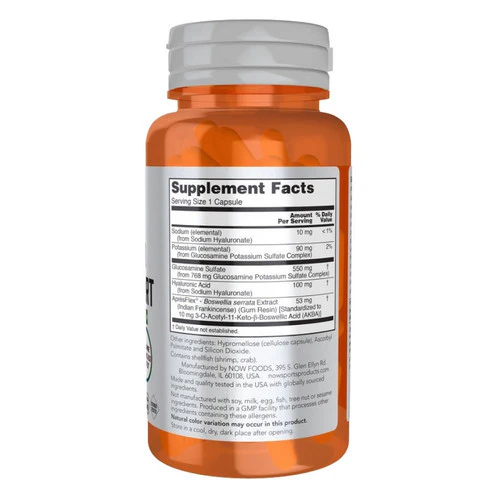 Now Foods, Advanced Joint Support, 60 Caps - Image 3