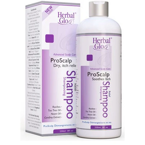 Herbal Glo, Advanced Psoriasis & Itchy Scalp Shampoo, 250 ml