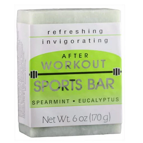 Grandmas Pure & Natural, After Workout Sports Bar, Spearmint Eucalyptus 6 Oz