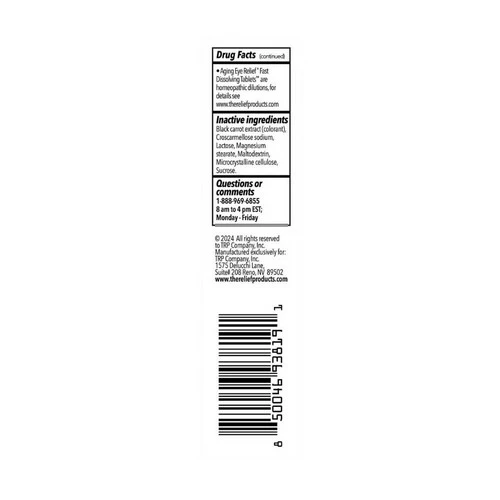 TRP Company, Aging Eye Relief Fast Dissolve Tablets, 48 Count - Image 2