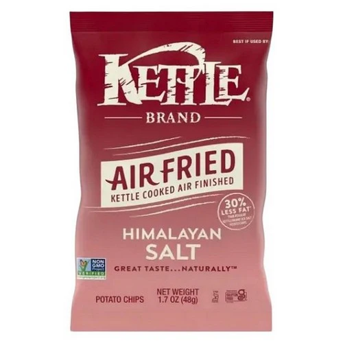Kettle Brand, Air Fried Himalayan Sea Salt, 1.7 Oz (Case Of 24)