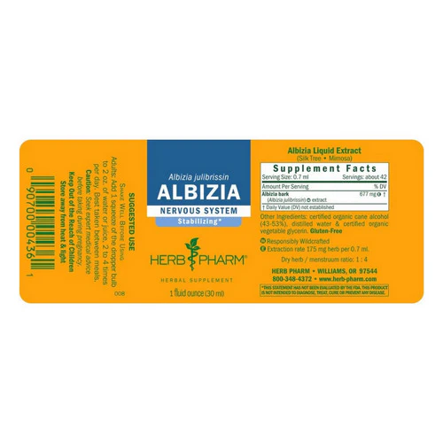 Herb Pharm, Albizia Extract, 1 oz - Image 2