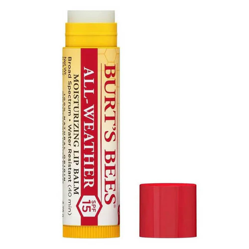 Burts Bees, All Weather SPF 15 Lip Balm, 0.15 Oz - Image 3
