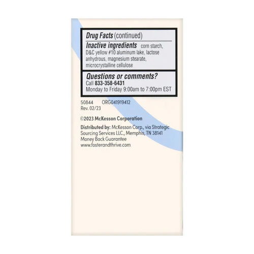 Foster And Thrive, Allergy Relief Chlorpheniramine Maleate, 4 Mg, 100 Tabs - Image 2