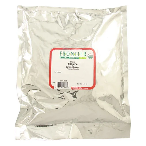 Frontier Coop, Allspice Whole Organic, 1 lb