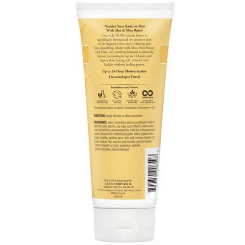 Burts Bees, Aloe & Shea Butter Body Lotion, 6 Oz - Image 2