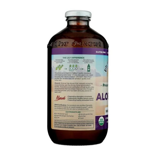 Lily Of The Desert, Aloe Vera Juice, Preservative Free 32OZ - Image 2