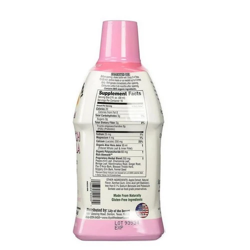 Lily Of The Desert, Aloe Vera Juice Stomach Formula, 32 Oz - Image 3