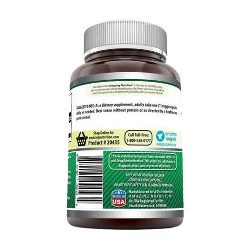 Amazing Nutrition, Amazing Formulas Gaba, 750 mg, 100 Veg Caps - Image 3