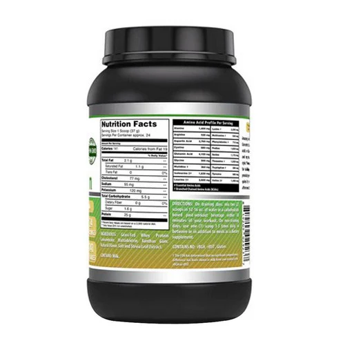 Amazing Nutrition, Amazing Formulas Grass Fed Whey Protein Vanilla, 2 Lbs - Image 2