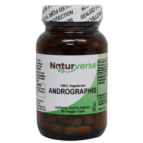 Andrographis Powder Capsules 90 VegCaps by Naturverse