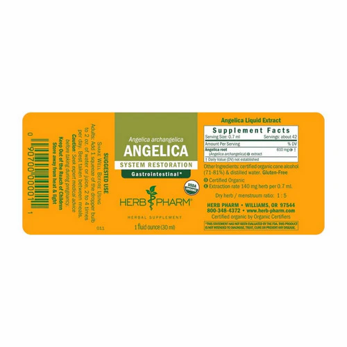 Herb Pharm, Angelica Extract, 1 Oz - Image 2