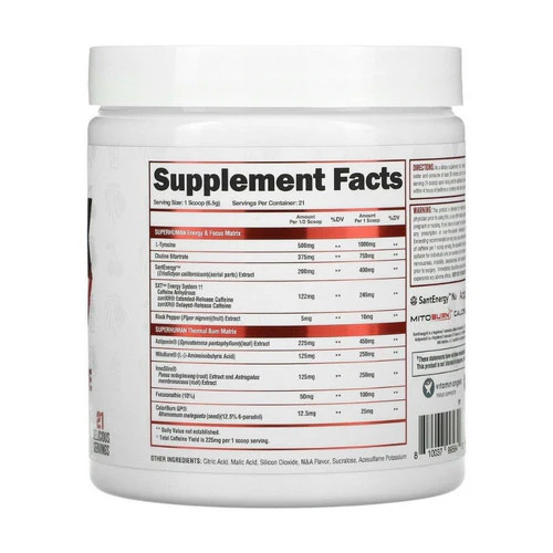 Alpha Lion, Apex Burn Versus Other Fat Burners, 132 Grams - Image 2