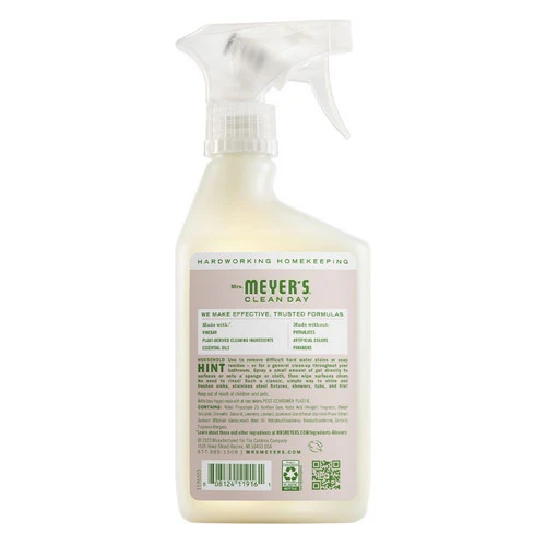 Mrs. Meyers Clean Day, Apple Blossom Vinegar Gel Cleaning Spray, 16 Oz - Image 2