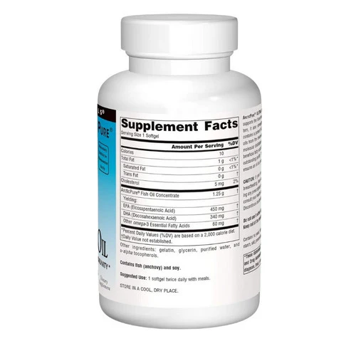 Source Naturals, Arcticpure, Ultra Potency 120 Softgels - Image 2