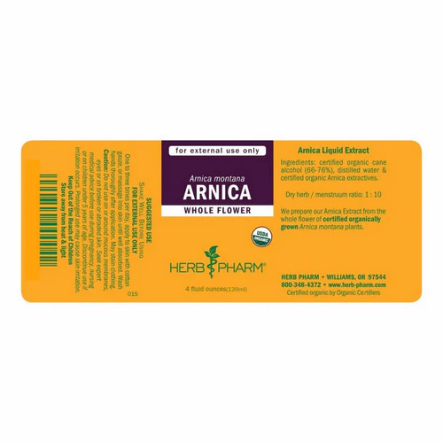 Herb Pharm, Arnica, 4 Oz - Image 2