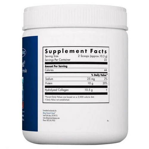 Nutricology/ Allergy Research Group, Arthred Collagen Formula Powder, 240 Grams - Image 3