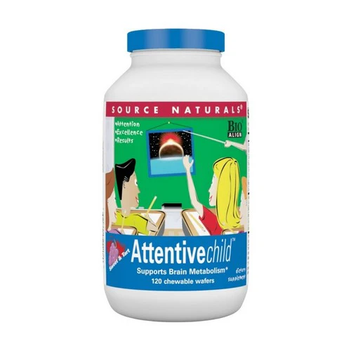 Source Naturals, Attentive Child, 120 Wafers