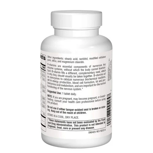 Source Naturals, B-125, 125 mg, 60 Tabs - Image 2
