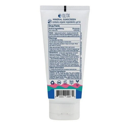 Olita, Baby Sunscreen Lotion SPF 50, 3 Oz (Case Of 6) - Image 2