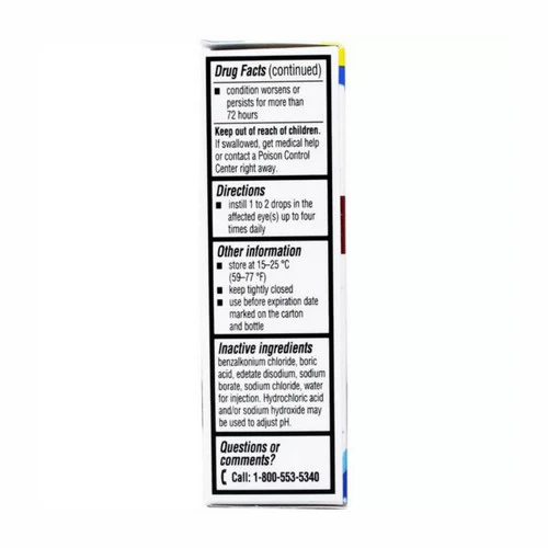 Bausch + Lomb, Bausch And Lomb Advanced Eye Relief Redness Reliever Lubricant Drops, 0.5 oz - Image 4