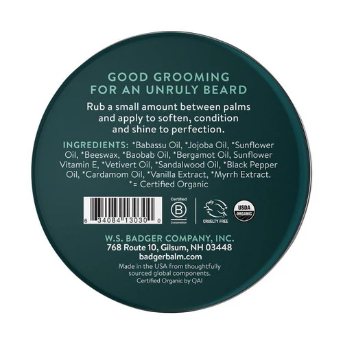 Badger Balm, Beard Balm, 56 Grams - Image 2
