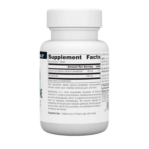 Source Naturals, Benfotiamine, 150 mg, 30 Tabs - Image 2
