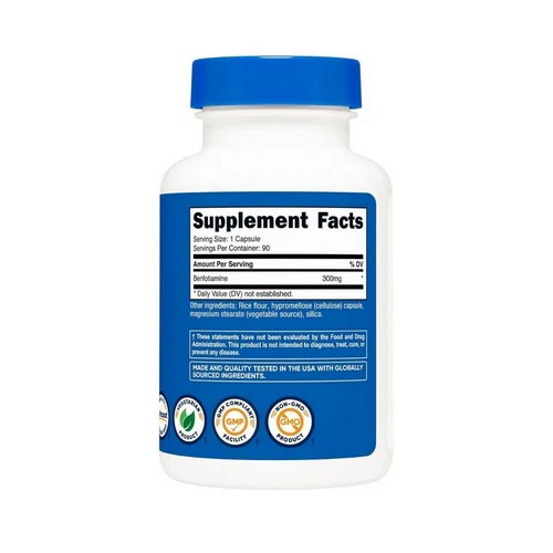 Nutricost, Benfotiamine Capsules, 300 Mg, 90 Count - Image 2
