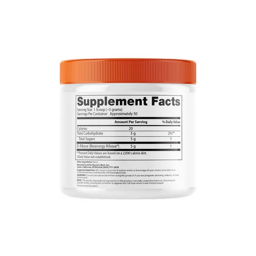 Doctors Best, D-Ribose with Ribose, 250 Grams - Image 2
