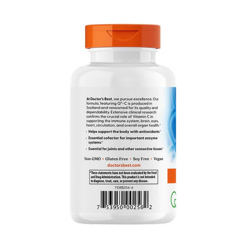 Doctors Best, Vitamin C, 500 Mg, 120 Veggie Caps - Image 3