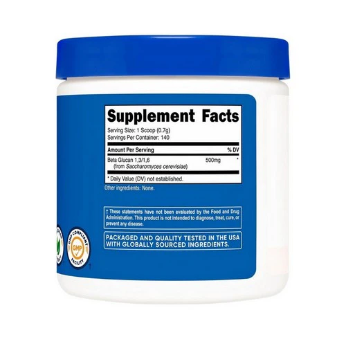 Nutricost, Beta Glucan Powder, 100 Grams - Image 2