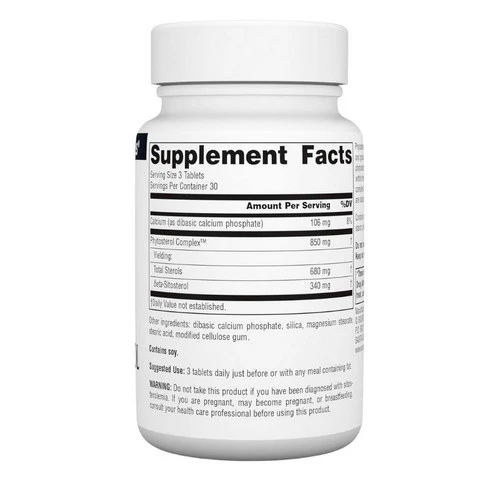 Source Naturals, Beta Sitosterol, 90 Tabs - Image 2