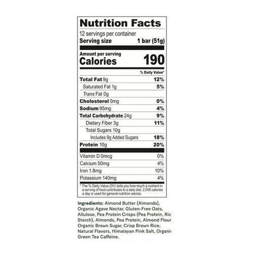 Verb Energy, Birthday Cake Caffeinated Protein Bars, 12 Count - Image 2