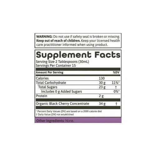 Dynamic Health Laboratories, Black Cherry Concentrate, 16OZ - Image 2