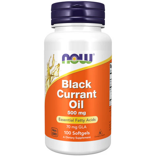 Now Foods, Black Currant Oil, 500 mg, 100 Sgels