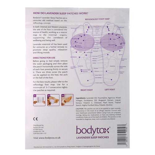 Bodytox, Bodytox Foot Patch Lavender, 2 Count - Image 2