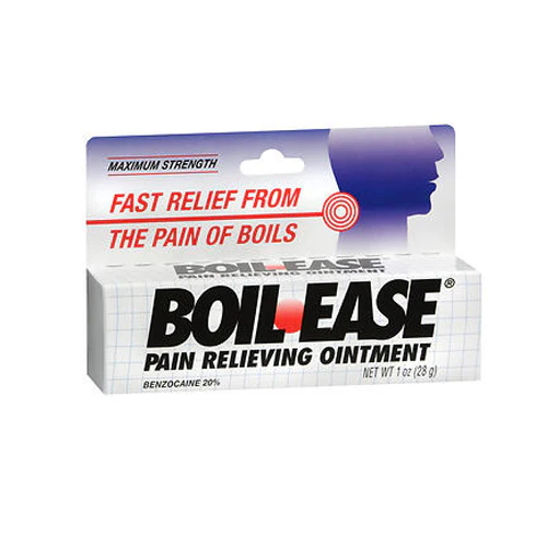 Boil-Ease, Pain Relieving Ointment Maximum Strength, 1 oz