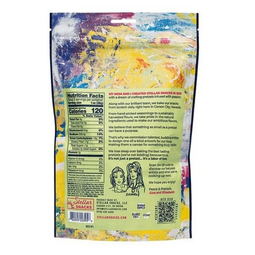 Stellar Snacks, Bold And Herby Pretzel Braids, 5 Oz (Case Of 6) - Image 2